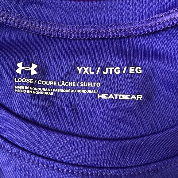 purple under armour tee - Picture 2 of 2